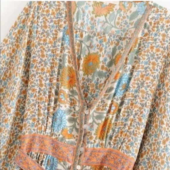 5⭐️ FAV BESTSELLER Boho Hippie Gypsy Ophelia Dress - Picture 3 of 5